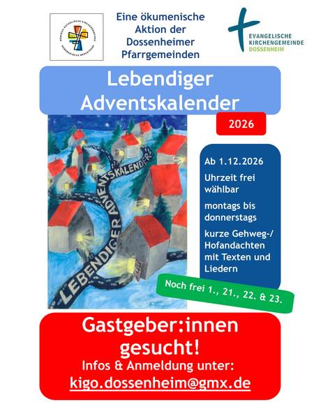 Quelle: Matthias Weber, Evang. Pfarramt, Evang. Pfarramt